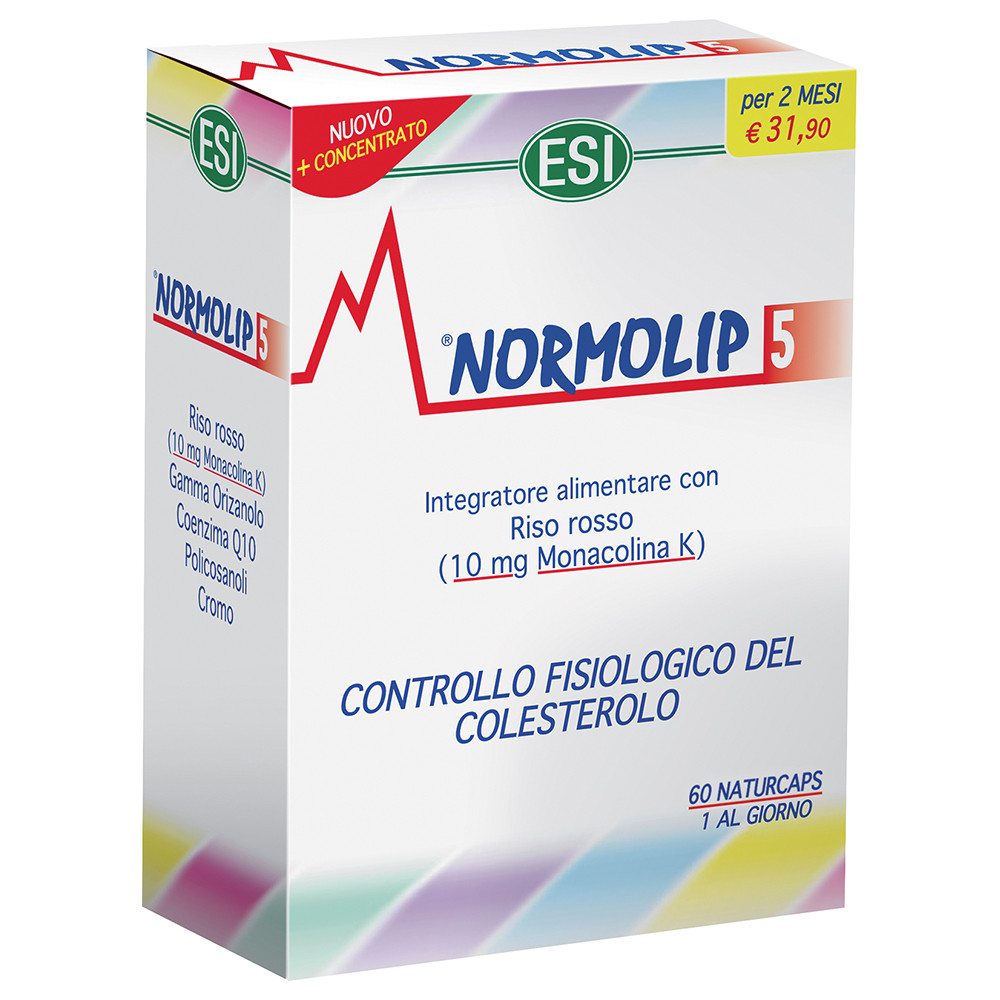 Benessere Femminile NORMOLIP-60cps Ridurre il livello di Colesterolo è possibile 